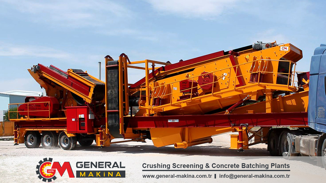 GENERAL MAKİNA Mobile Crushing System With Jaw Crusher GENERAL MAKİNA Mobile Crushing System With Jaw Crusher: slika 10 GENERAL MAKİNA Mobile Crushing System With Jaw Crusher GENERAL MAKİNA Mobile Crushing System With Jaw Crusher: slika 10