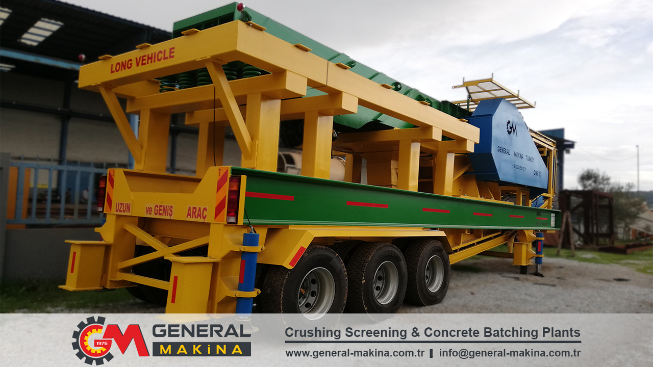 GENERAL MAKİNA Mobile Crushing System With Jaw Crusher - Čeljusna drobilica: slika 5 GENERAL MAKİNA Mobile Crushing System With Jaw Crusher - Čeljusna drobilica: slika 5