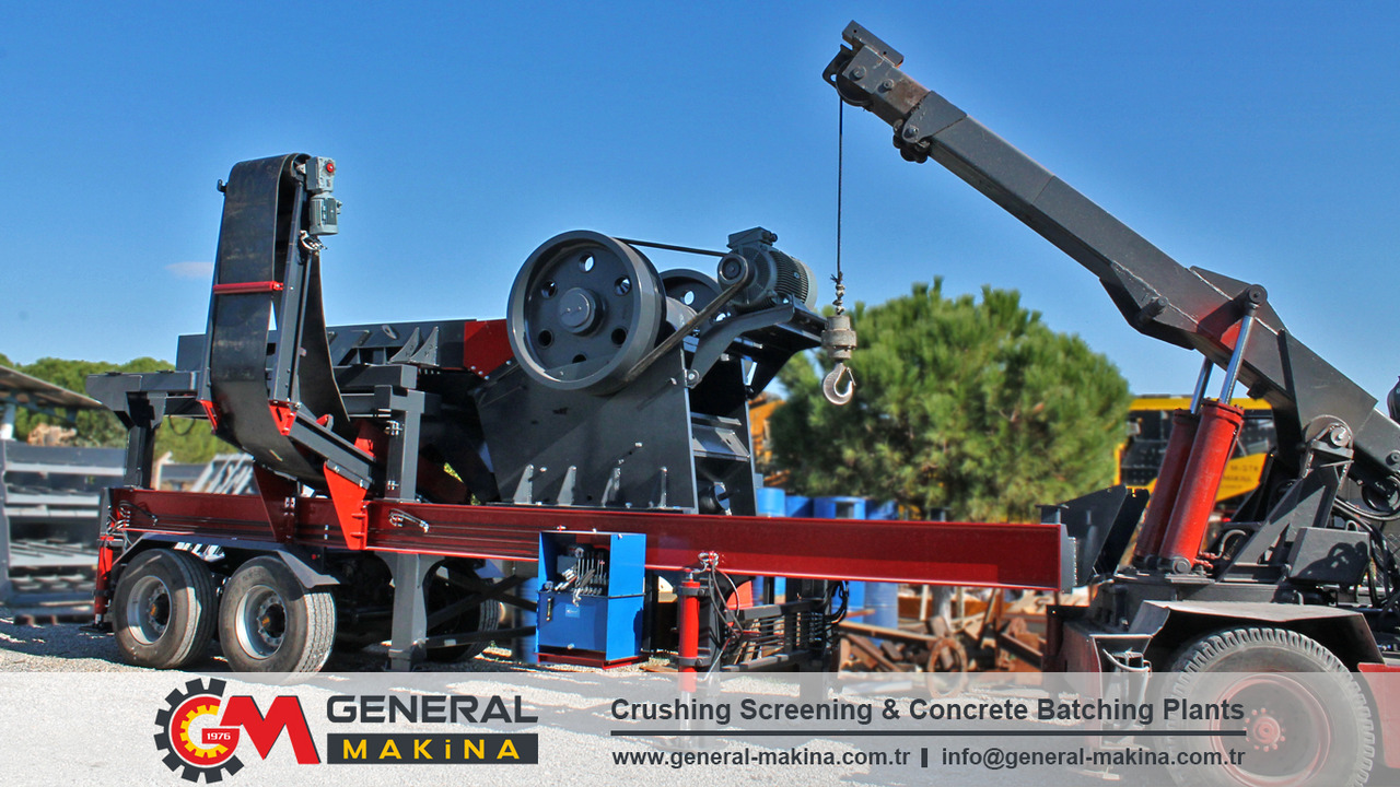 GENERAL MAKİNA Semi Mobile Crushing Plant - Čeljusna drobilica: slika 2 GENERAL MAKİNA Semi Mobile Crushing Plant - Čeljusna drobilica: slika 2