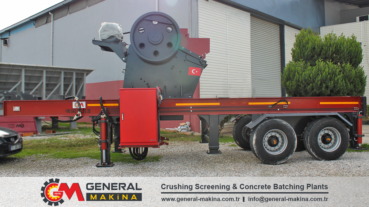 GENERAL MAKİNA Semi Mobile Crushing Plant - Čeljusna drobilica: slika 4 GENERAL MAKİNA Semi Mobile Crushing Plant - Čeljusna drobilica: slika 4