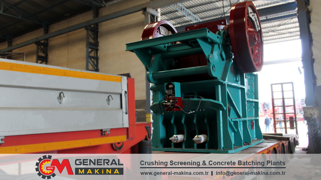 General Makina High Quality Jaw Crusher General Makina High Quality Jaw Crusher: slika 16