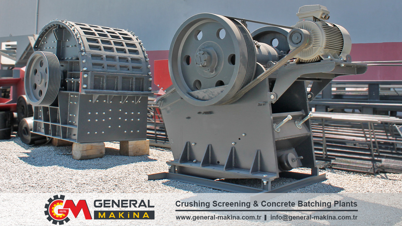 General Makina High Quality Jaw Crusher General Makina High Quality Jaw Crusher: slika 20
