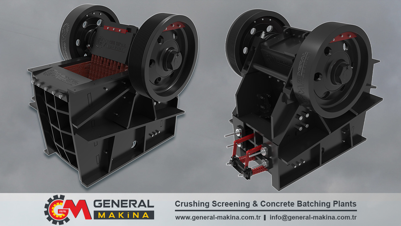 General Makina Jaw Crushers From Turkey - Čeljusna drobilica: slika 4 General Makina Jaw Crushers From Turkey - Čeljusna drobilica: slika 4