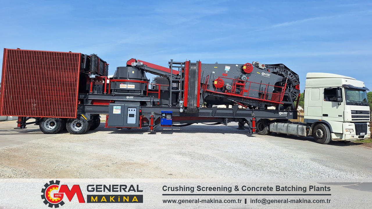 General Makina M-VSI 900 Mobile Vertical Impact Crusher - Udarna drobilica: slika 1 General Makina M-VSI 900 Mobile Vertical Impact Crusher - Udarna drobilica: slika 1