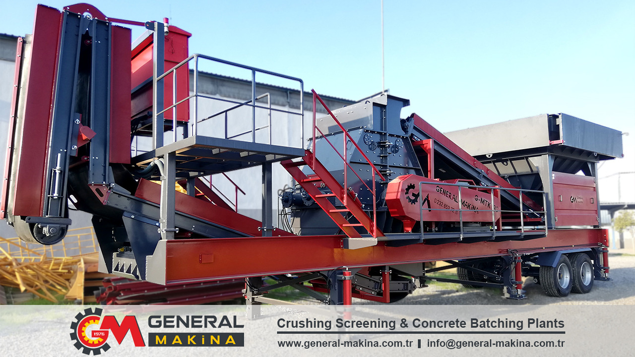 Mobilna drobilica novi General Makina Mobile Sand Machine: slika 7