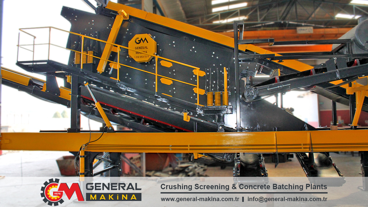 Mobilna drobilica novi General Makina Mobile Sand Machine: slika 10