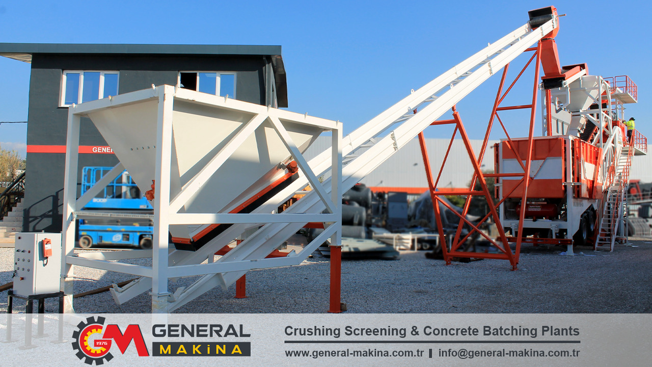Fabrika betona novi General Makina New Mobile Concrete Batching Plants: slika 24
