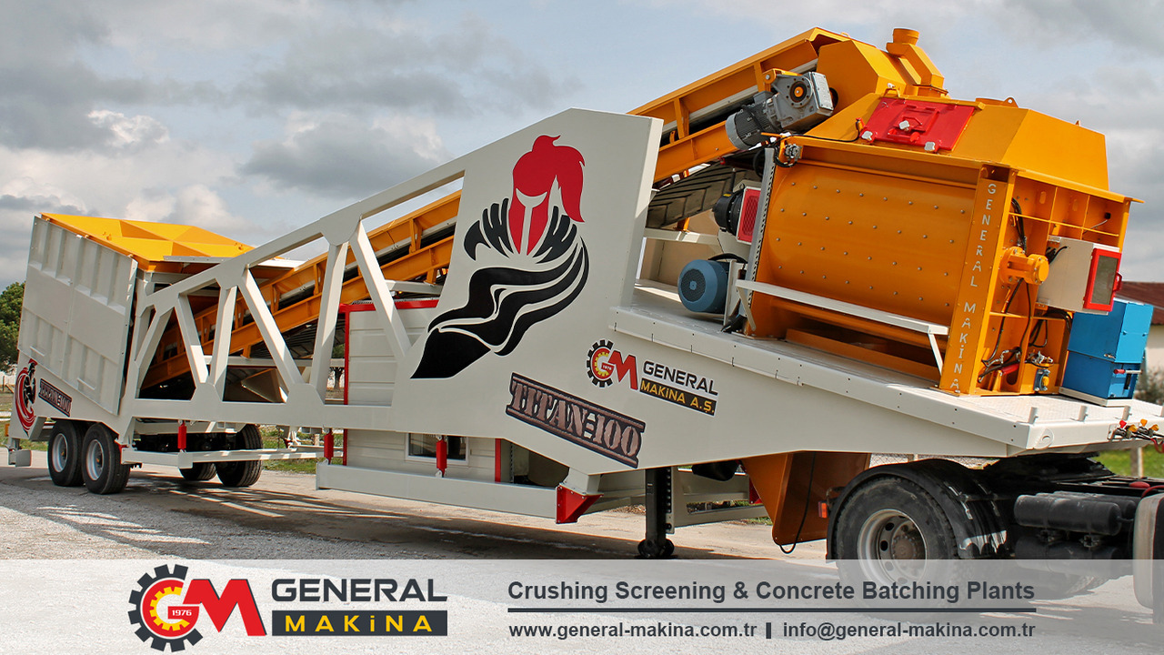 Fabrika betona novi General Makina New Mobile Concrete Batching Plants: slika 19