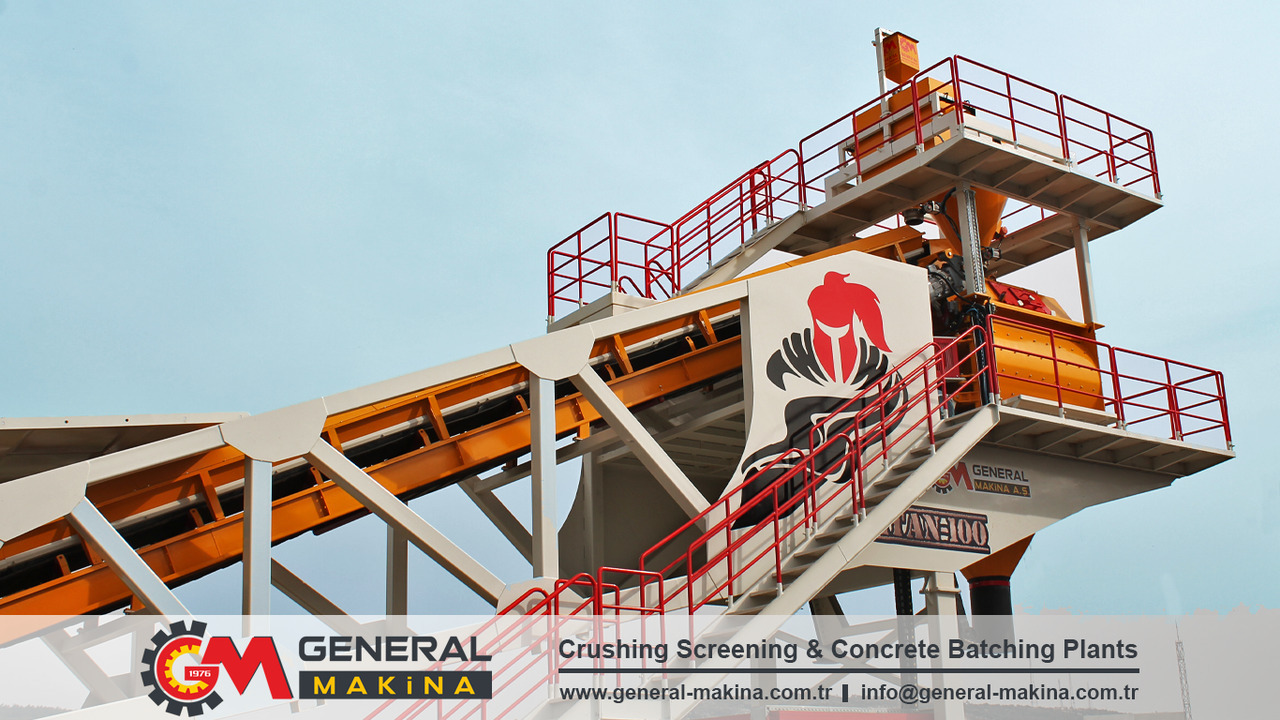 Fabrika betona novi General Makina New Mobile Concrete Batching Plants: slika 22