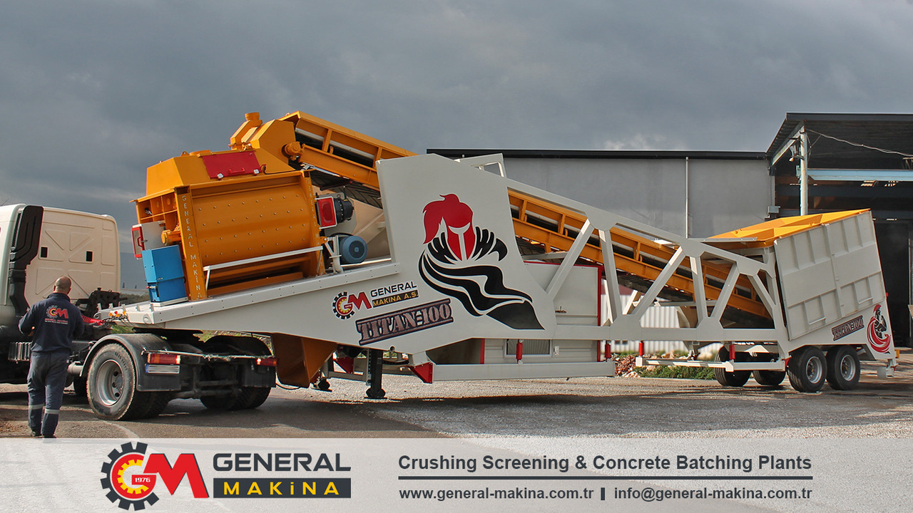 Fabrika betona novi General Makina New Mobile Concrete Batching Plants: slika 18