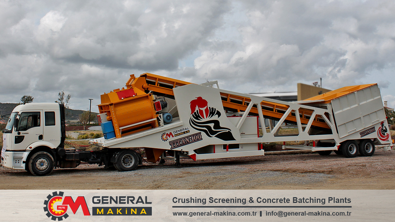 Fabrika betona novi General Makina New Mobile Concrete Batching Plants: slika 16