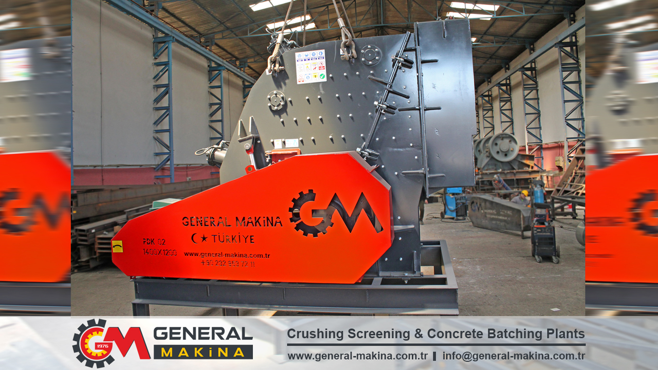 General Makina Primary Impact Crusher 500 TPH - Udarna drobilica: slika 5 General Makina Primary Impact Crusher 500 TPH - Udarna drobilica: slika 5