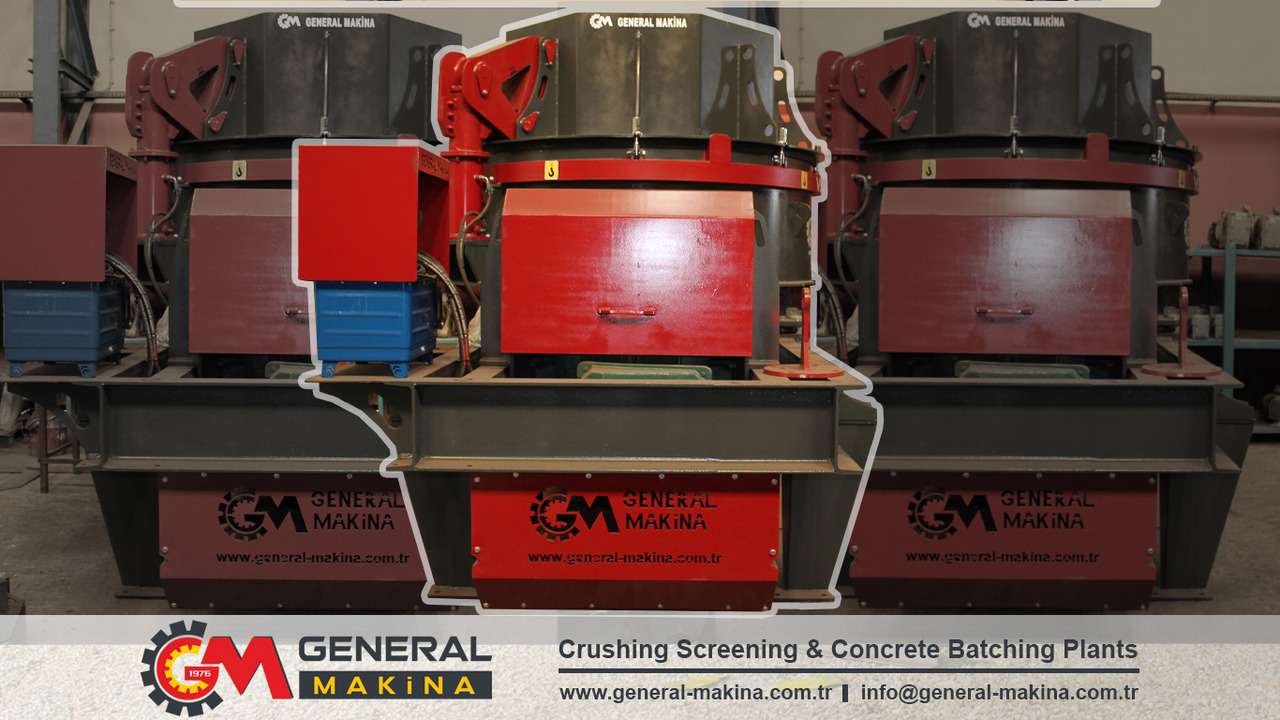 Udarna drobilica novi General Makina VSI 900 Vertical Impact Crusher From Turkey: slika 13 Udarna drobilica novi General Makina VSI 900 Vertical Impact Crusher From Turkey: slika 13