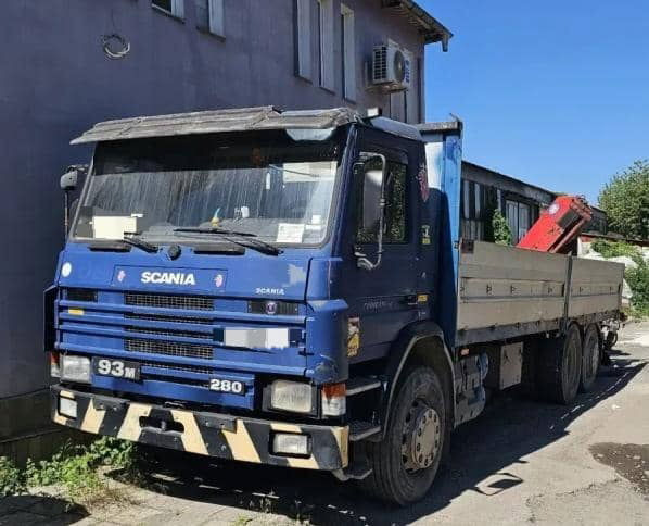 Scania 93 Carne - Kamion sa dizalicom: slika 1 Scania 93 Carne - Kamion sa dizalicom: slika 1