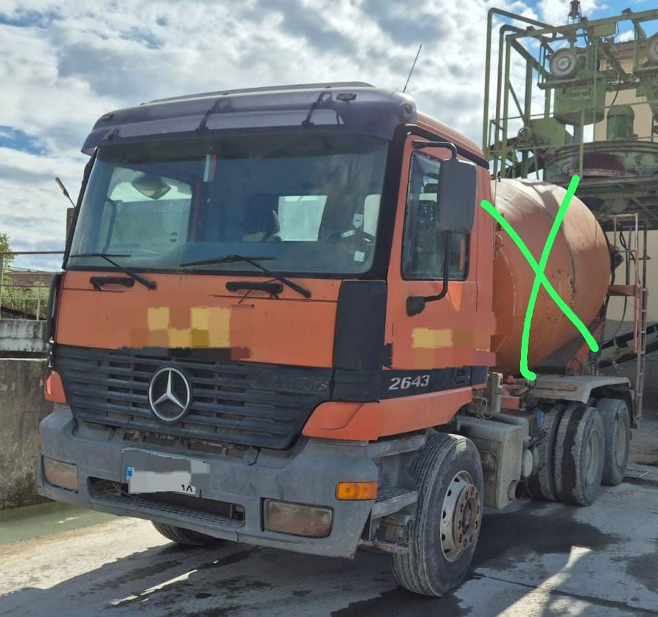 Mercedes-Benz Actros 2643 Chassis - Tegljač: slika 3 Mercedes-Benz Actros 2643 Chassis - Tegljač: slika 3