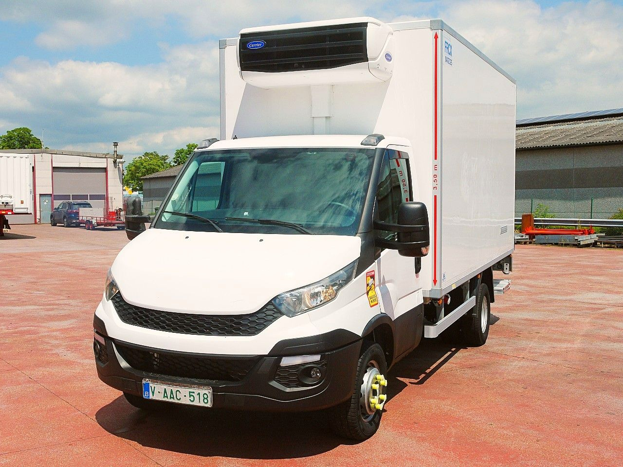 Iveco 70C17 KUHLKOFFER CARRIER XARIOS 500 A/C LUFT LBW - Dostavno vozilo hladnjača: slika 5 Iveco 70C17 KUHLKOFFER CARRIER XARIOS 500 A/C LUFT LBW - Dostavno vozilo hladnjača: slika 5