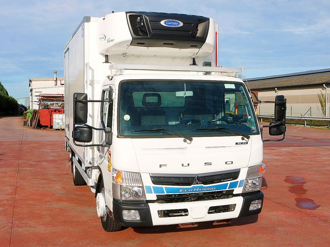 Mitsubishi FUSO HYBRIDE KUHLKOFFER CARRIER SUPRA 550 78tkm - Dostavno vozilo hladnjača: slika 1 Mitsubishi FUSO HYBRIDE KUHLKOFFER CARRIER SUPRA 550 78tkm - Dostavno vozilo hladnjača: slika 1