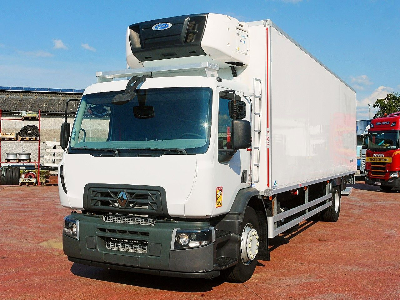 Renault D19.280 KUHLKOFFER CARRIER SUPRA 1150 MT - Hladnjača: slika 5 Renault D19.280 KUHLKOFFER CARRIER SUPRA 1150 MT - Hladnjača: slika 5