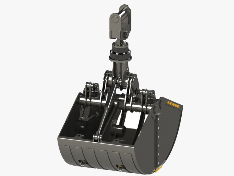 HEAVY DUTY ROTATING CLAMSHELL BUCKET - NG ATTACHMENTS - Kašika za Bager: slika 3 HEAVY DUTY ROTATING CLAMSHELL BUCKET - NG ATTACHMENTS - Kašika za Bager: slika 3