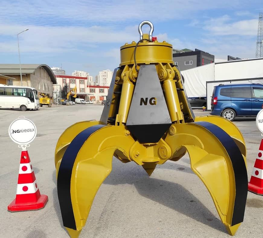 LIEBHERR ORANGE PEEL SCRAP GRABS - Kuka za Bager: slika 5 LIEBHERR ORANGE PEEL SCRAP GRABS - Kuka za Bager: slika 5