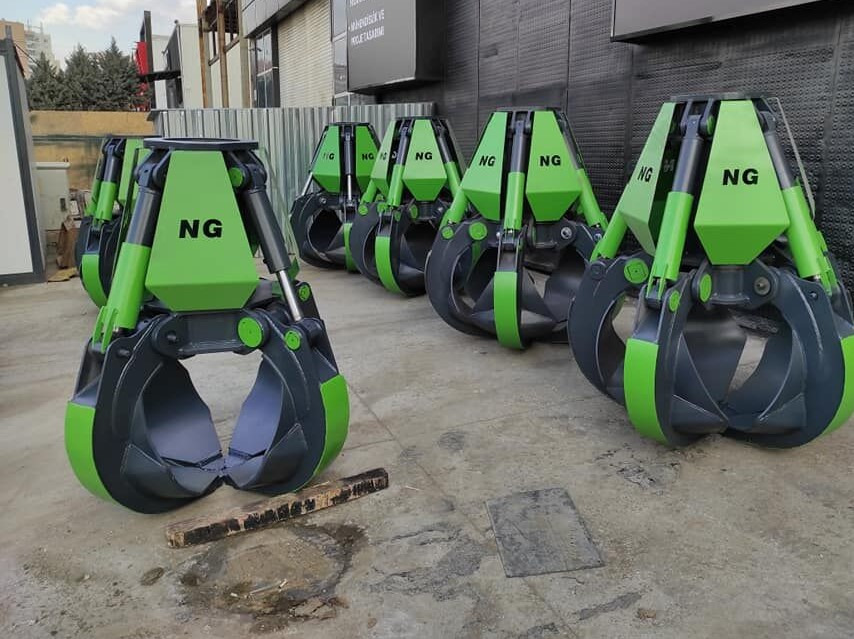 LIEBHERR ORANGE PEEL SCRAP GRABS - Kuka za Bager: slika 3 LIEBHERR ORANGE PEEL SCRAP GRABS - Kuka za Bager: slika 3