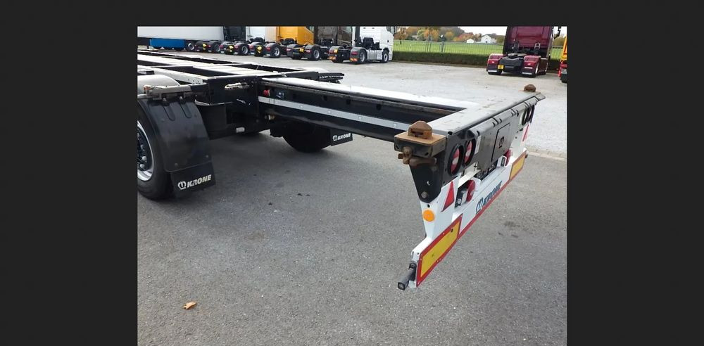 Krone Podkontenerowa - Poluprikolica za prevoz kontejnera/ Poluprikolica sa promenjivim sandukom: slika 3 Krone Podkontenerowa - Poluprikolica za prevoz kontejnera/ Poluprikolica sa promenjivim sandukom: slika 3