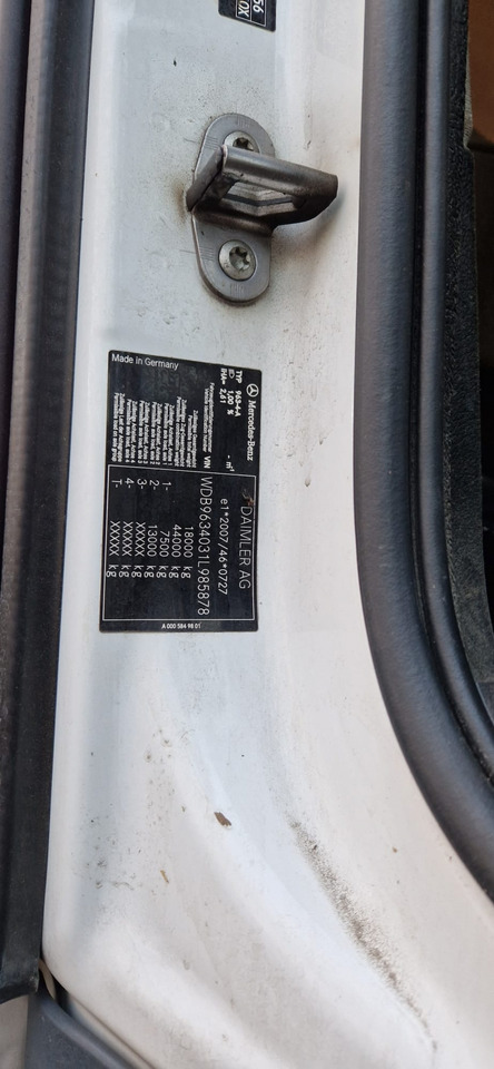 Tegljač Mercedes Benz Actros 1842 4x2  (Nr. 5952): slika 7