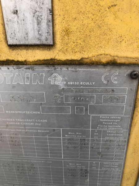 Potain GTMR 336 A - Brzomontažna dizalica: slika 4 Potain GTMR 336 A - Brzomontažna dizalica: slika 4