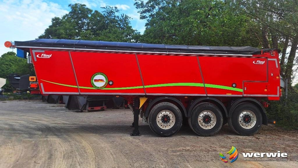 Fliegl ASS 372 Mega thermoisolierte Abschiebemulde - Poluprikolica: slika 1 Fliegl ASS 372 Mega thermoisolierte Abschiebemulde - Poluprikolica: slika 1