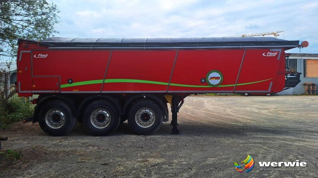 Fliegl ASS 372 Mega thermoisolierte Abschiebemulde - Poluprikolica: slika 2 Fliegl ASS 372 Mega thermoisolierte Abschiebemulde - Poluprikolica: slika 2
