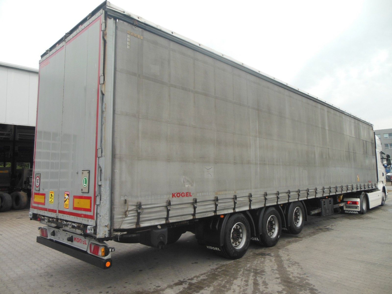 Kögel SN 24, LOWDECK, LIFTACHSE, SAF - Poluprikolica sa ceradom: slika 1 Kögel SN 24, LOWDECK, LIFTACHSE, SAF - Poluprikolica sa ceradom: slika 1