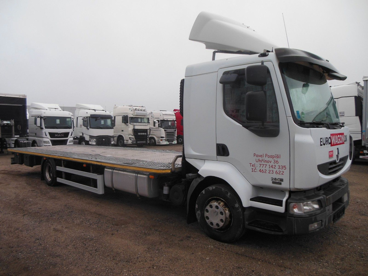 Renault Midlum 280.12 DXI, Plattform 8,5 m, Euro 5 - Kamion sa tovarnim sandukom: slika 2 Renault Midlum 280.12 DXI, Plattform 8,5 m, Euro 5 - Kamion sa tovarnim sandukom: slika 2
