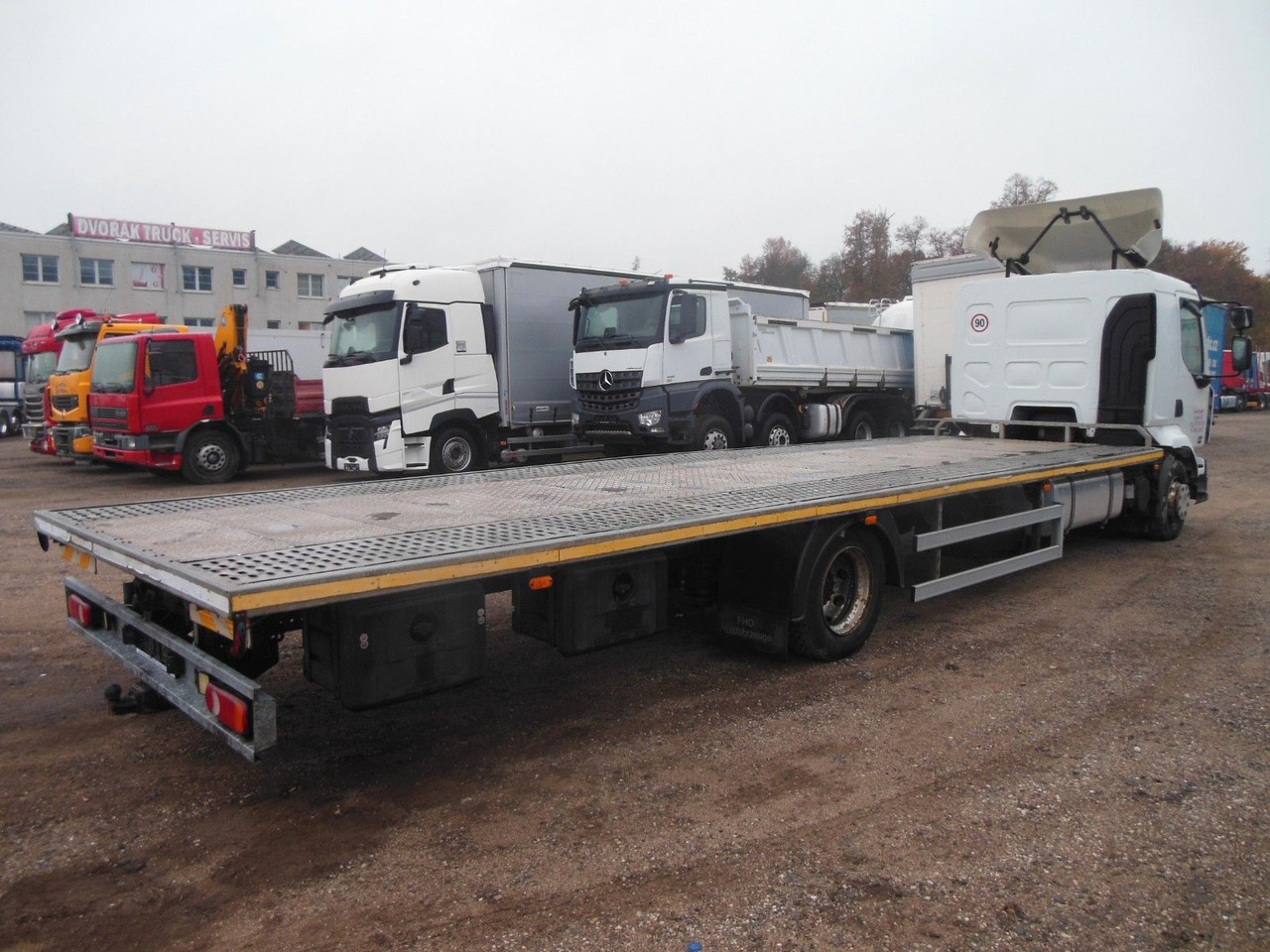 Renault Midlum 280.12 DXI, Plattform 8,5 m, Euro 5 - Kamion sa tovarnim sandukom: slika 3 Renault Midlum 280.12 DXI, Plattform 8,5 m, Euro 5 - Kamion sa tovarnim sandukom: slika 3