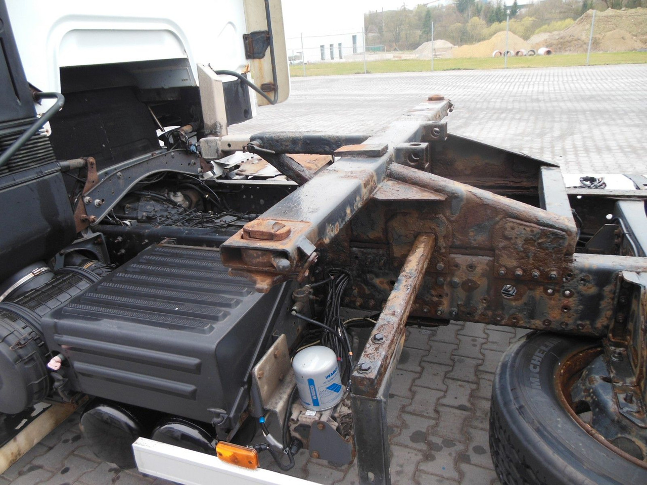 Kamion za prevoz kontejnera/ Kamion sa promenjivim sandukom Renault PREMIUM DXI 450.25, 6X2, BDF, MANUELL!!!: slika 9