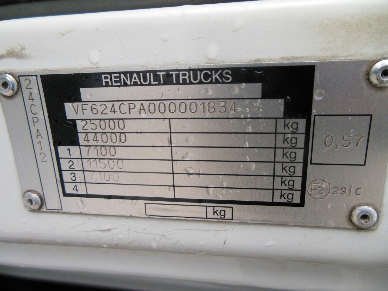 Kamion za prevoz kontejnera/ Kamion sa promenjivim sandukom Renault PREMIUM DXI 450.25, 6X2, BDF, MANUELL!!!: slika 26