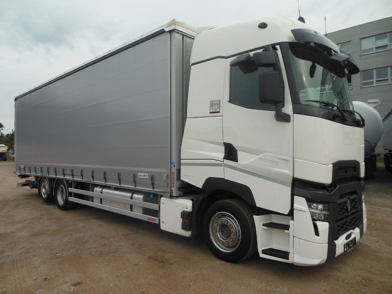 Renault T 440, 6X2, D-HOLLANDIA, 23 PALETTEN, WIE NEUE! - Kamion sa ceradom: slika 2 Renault T 440, 6X2, D-HOLLANDIA, 23 PALETTEN, WIE NEUE! - Kamion sa ceradom: slika 2