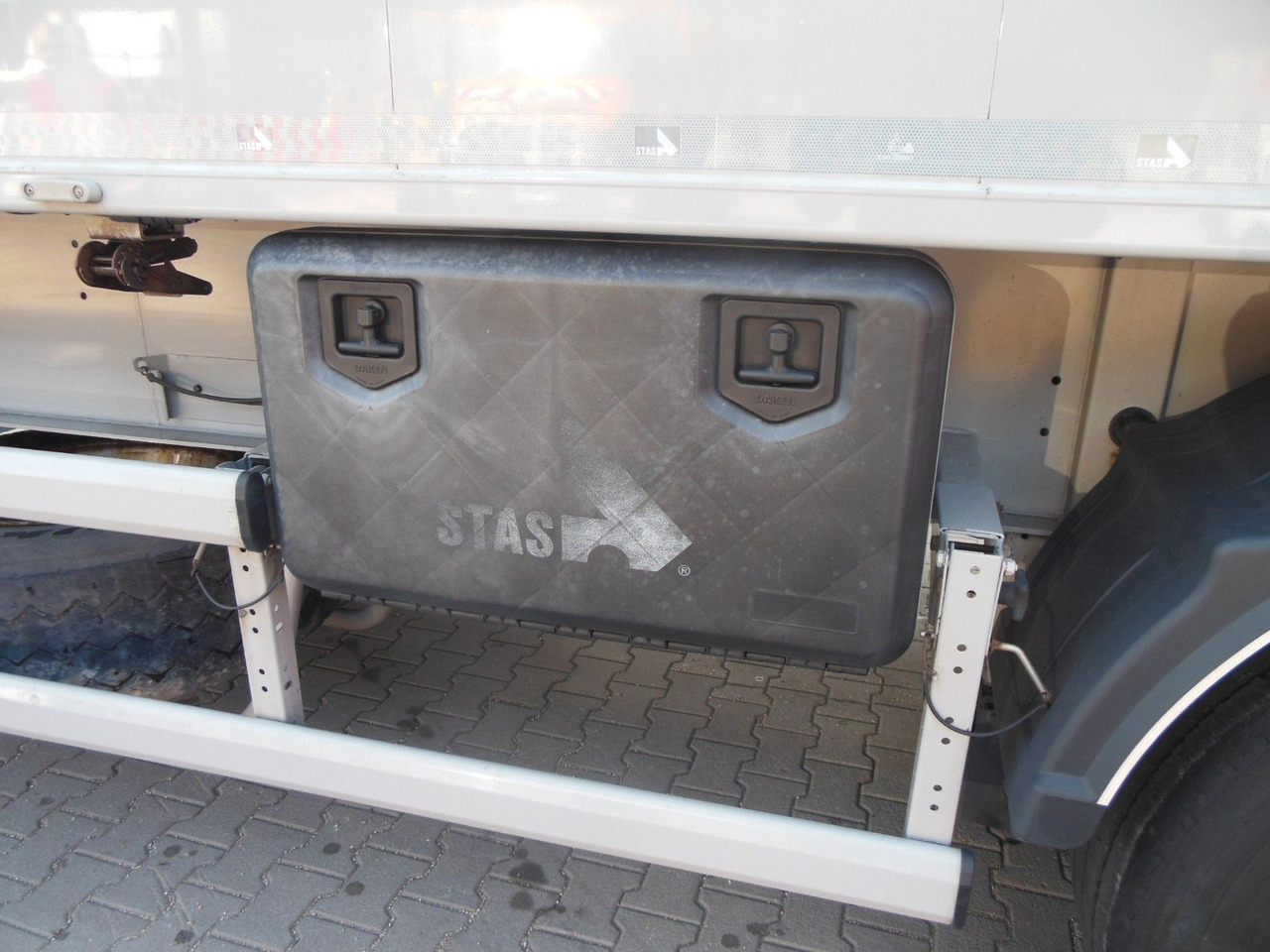 Poluprikolica istovarivača Stas S300CX, 49m3, ADR, 9 TONE ACHSEN,WIE NEUE-TOP!!!: slika 11