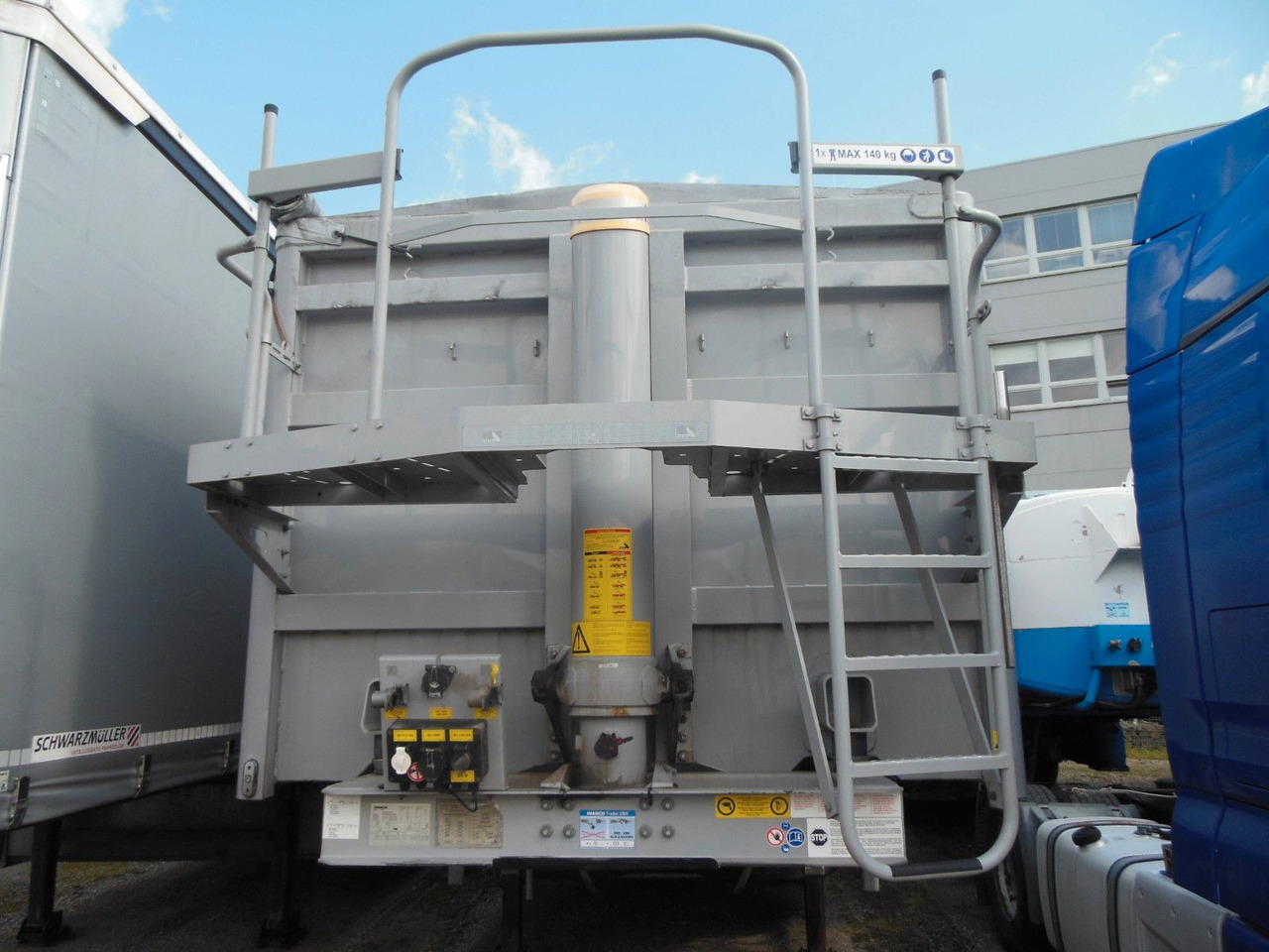 Poluprikolica istovarivača Stas S300CX, 49m3, ADR, 9 TONE ACHSEN,WIE NEUE-TOP!!!: slika 19