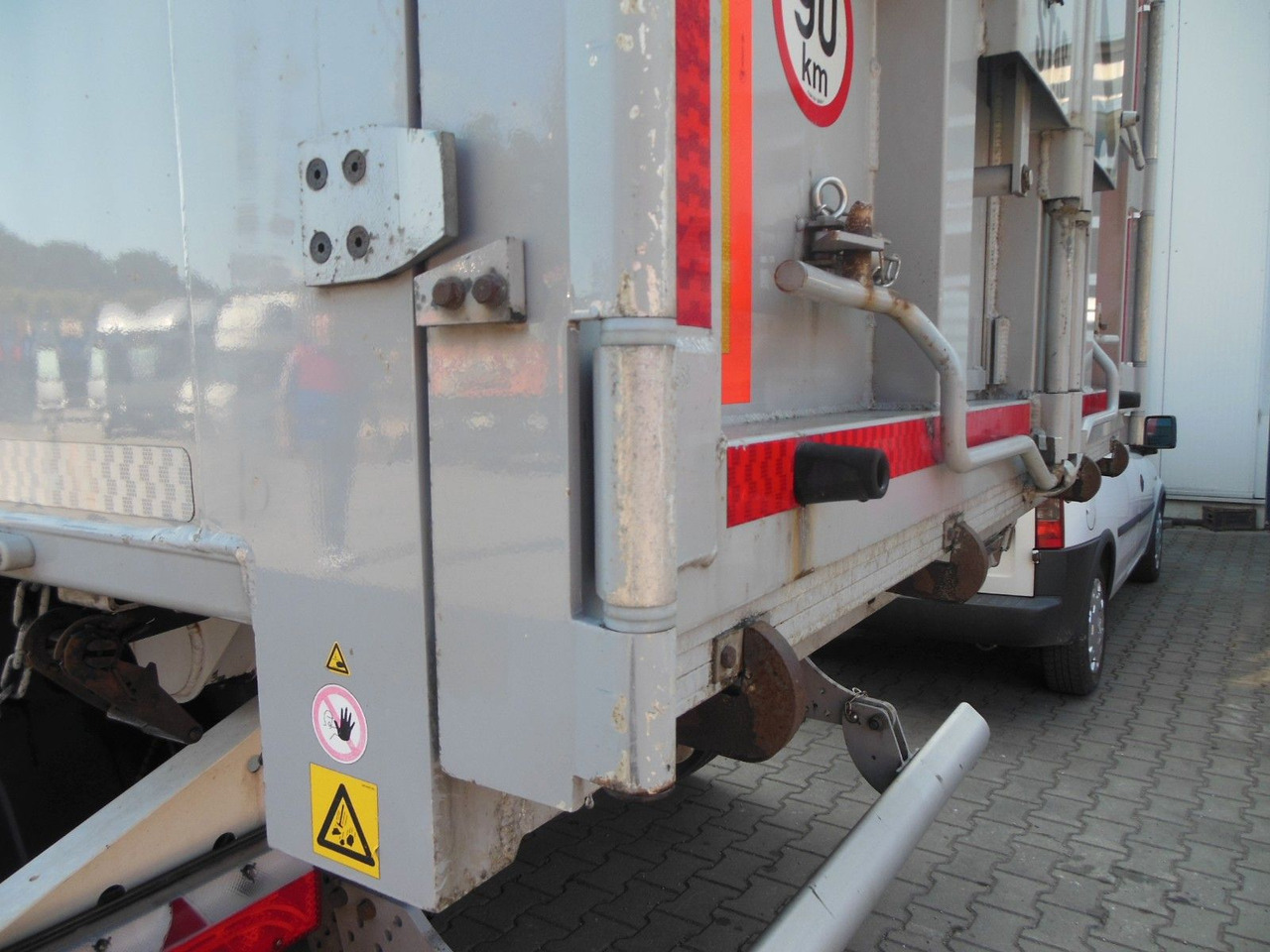 Poluprikolica istovarivača Stas S300CX, 49m3, ADR, 9 TONE ACHSEN,WIE NEUE-TOP!!!: slika 12