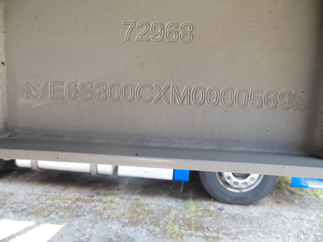 Poluprikolica istovarivača Stas S300CX, 49m3, ADR, 9 TONE ACHSEN,WIE NEUE-TOP!!!: slika 23