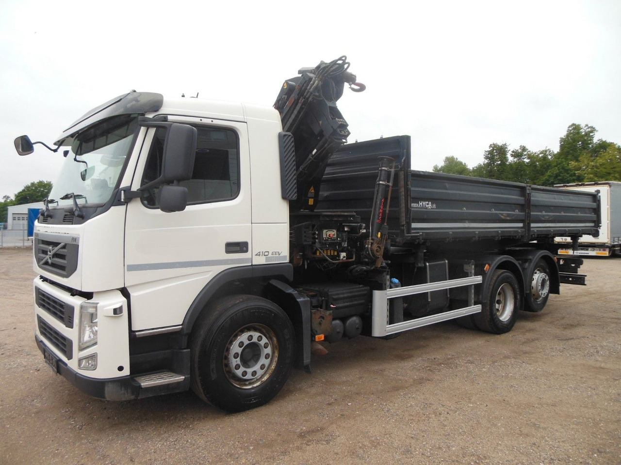 Volvo FM 410, 6X2, DREISEITEN KIPPER, HIAB XS 211 - Istovarivač, Kamion sa dizalicom: slika 1 Volvo FM 410, 6X2, DREISEITEN KIPPER, HIAB XS 211 - Istovarivač, Kamion sa dizalicom: slika 1