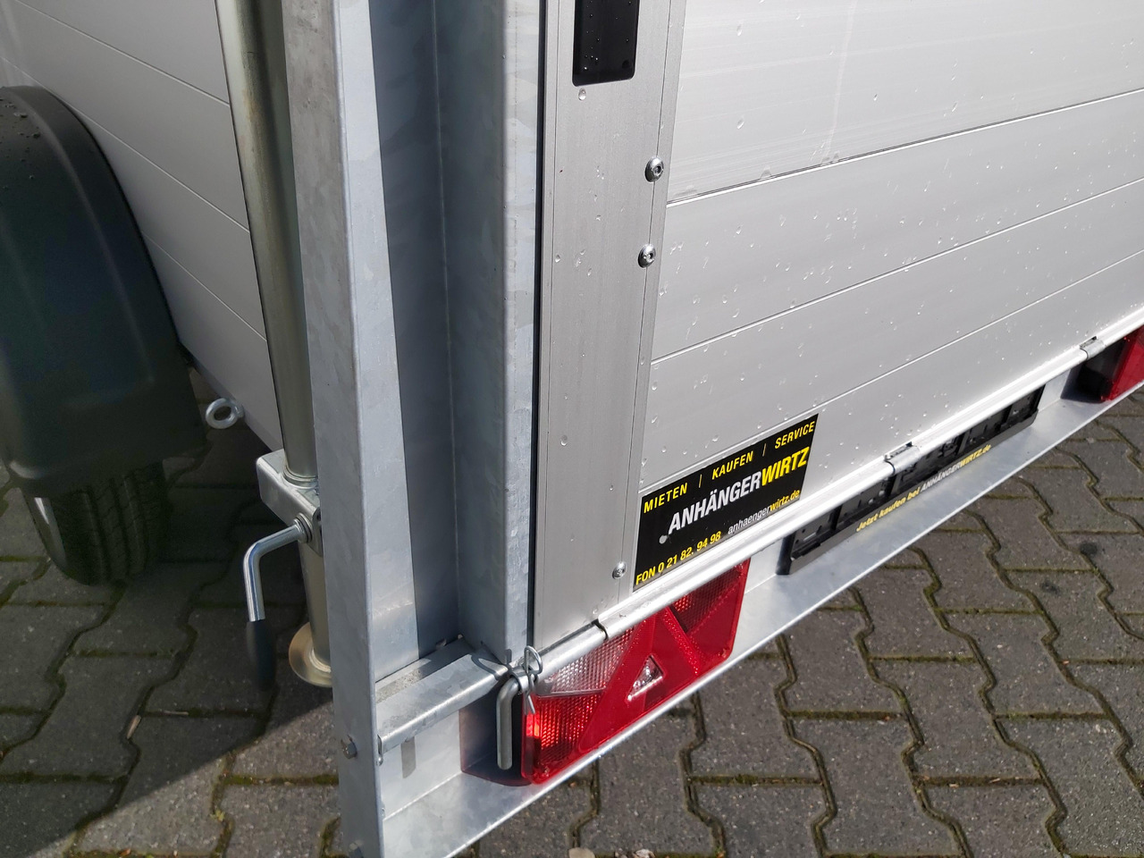 Prikolica sa zatvorenim sandukom ALUBOXX Deckelanhänger GTB 750 VT2 211x126x118cm Heckrampe (XS) 750kg Top Seller Angebot: slika 6