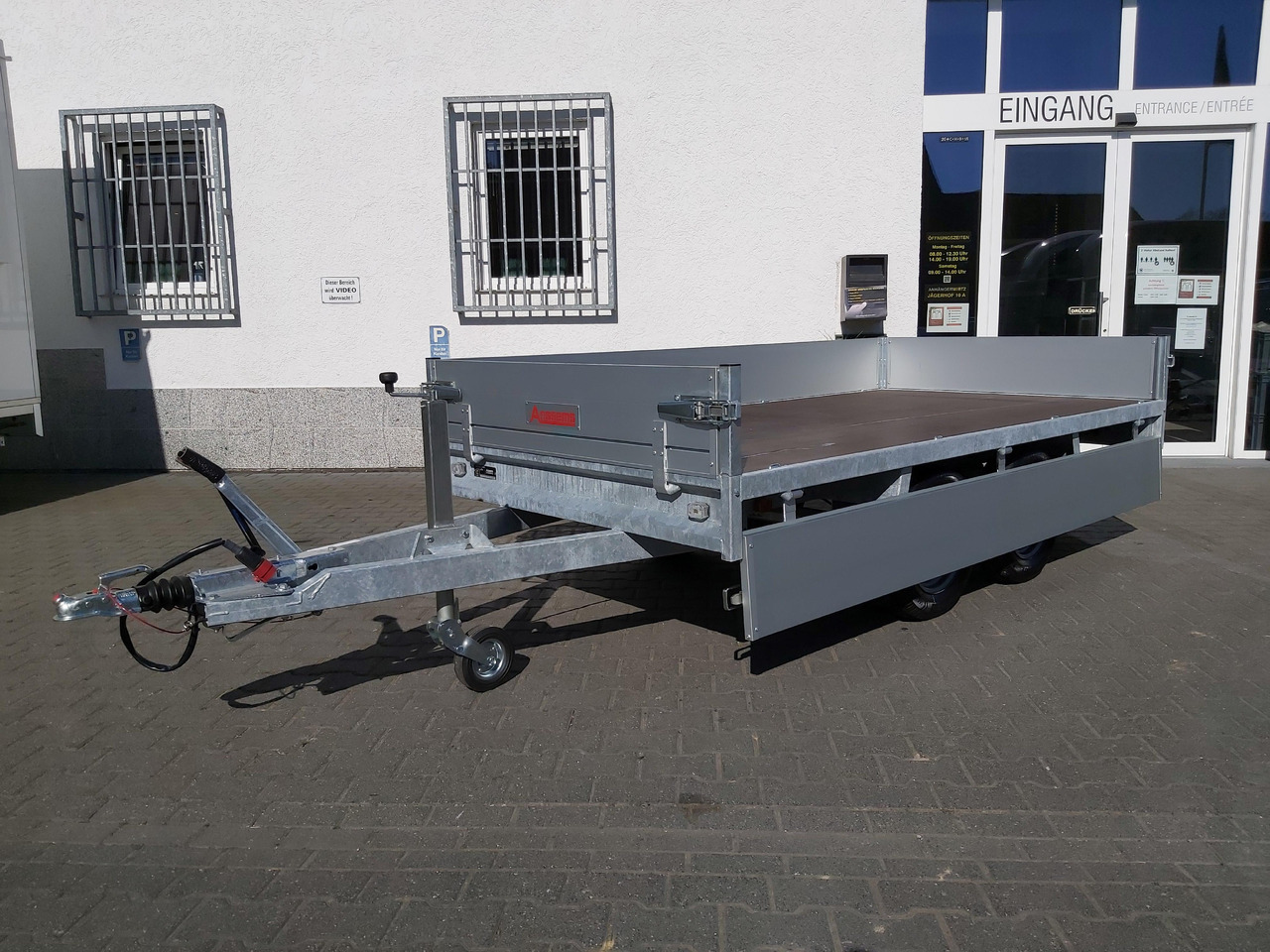 Anssems Hochlader PSX - S 2000 305x153x30cm (M) 2000kg - Plato prikolica: slika 2 Anssems Hochlader PSX - S 2000 305x153x30cm (M) 2000kg - Plato prikolica: slika 2