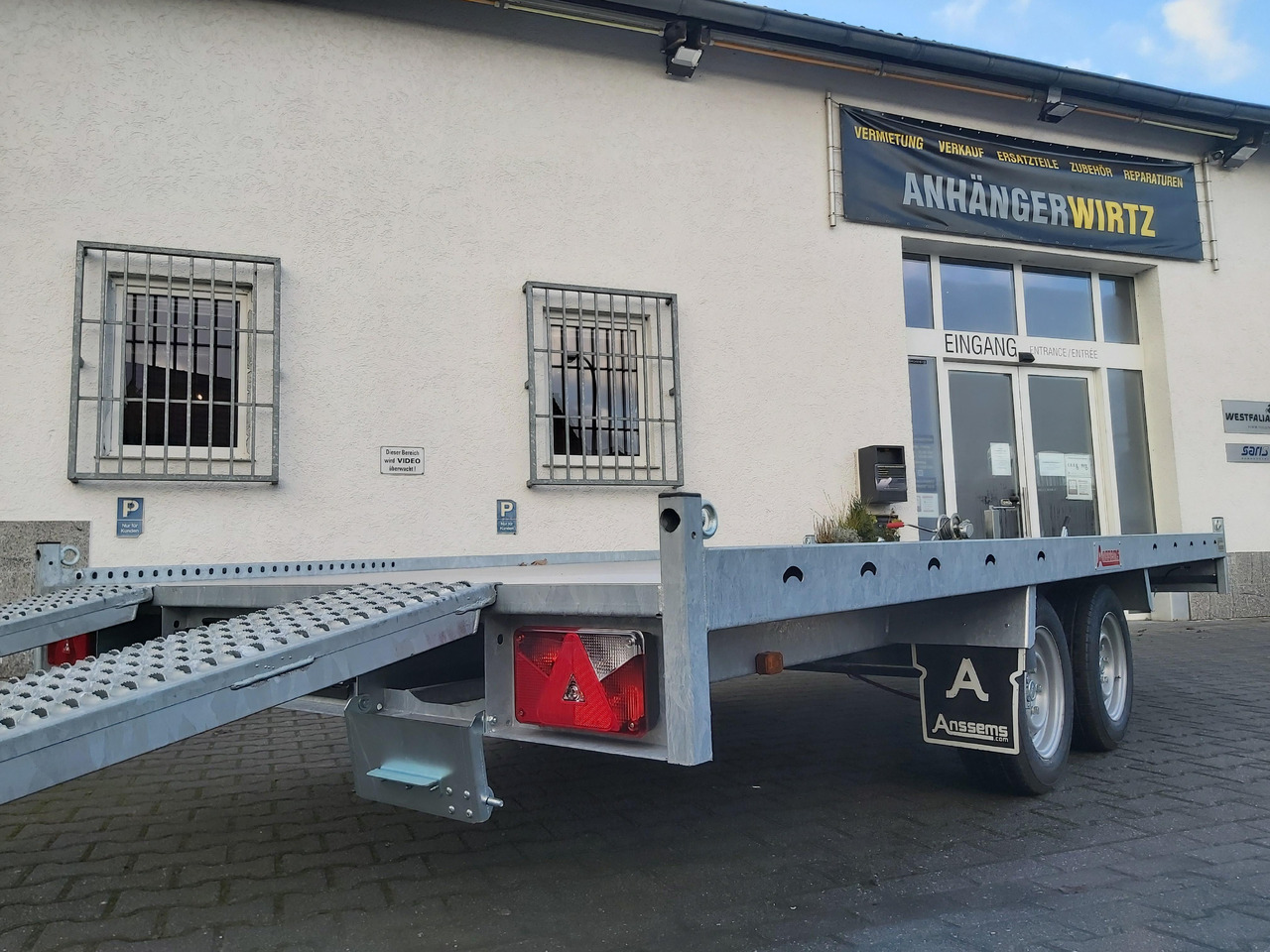 Anssems MSX 3000 Multitransporter 405x200cm Aluboden 3000kg Aktion bei Onlinekauf - Plato prikolica: slika 3 Anssems MSX 3000 Multitransporter 405x200cm Aluboden 3000kg Aktion bei Onlinekauf - Plato prikolica: slika 3