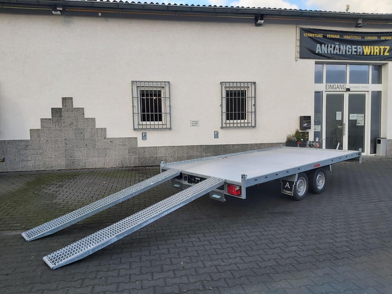Anssems MSX 3000 Multitransporter 405x200cm Aluboden 3000kg Aktion bei Onlinekauf - Plato prikolica: slika 2 Anssems MSX 3000 Multitransporter 405x200cm Aluboden 3000kg Aktion bei Onlinekauf - Plato prikolica: slika 2