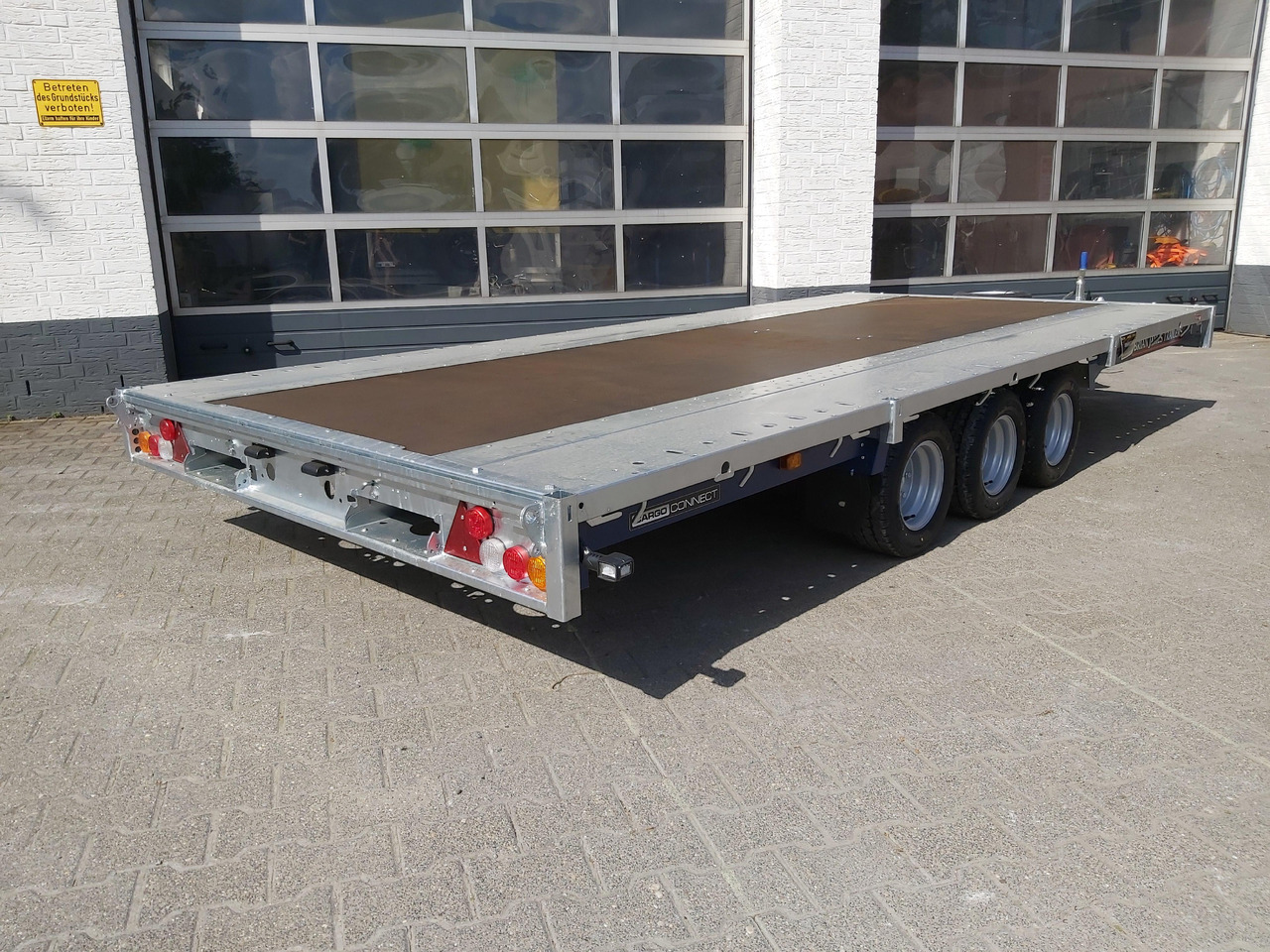 Brian James Trailer CarGO Connect 450x210cm Tridem 10" 3500kg Modell 22 - Plato prikolica: slika 3 Brian James Trailer CarGO Connect 450x210cm Tridem 10" 3500kg Modell 22 - Plato prikolica: slika 3