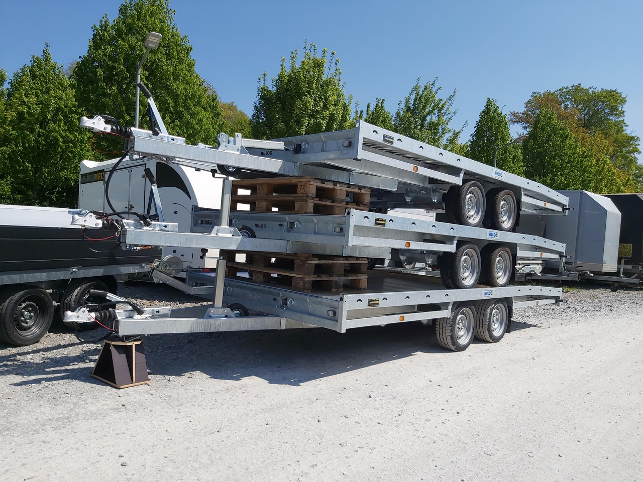 CARAX-2 3000 Multitransporter 440x207cm Aluboden Auffahrrampen 3000kg Winter Aktion - Plato prikolica: slika 3 CARAX-2 3000 Multitransporter 440x207cm Aluboden Auffahrrampen 3000kg Winter Aktion - Plato prikolica: slika 3