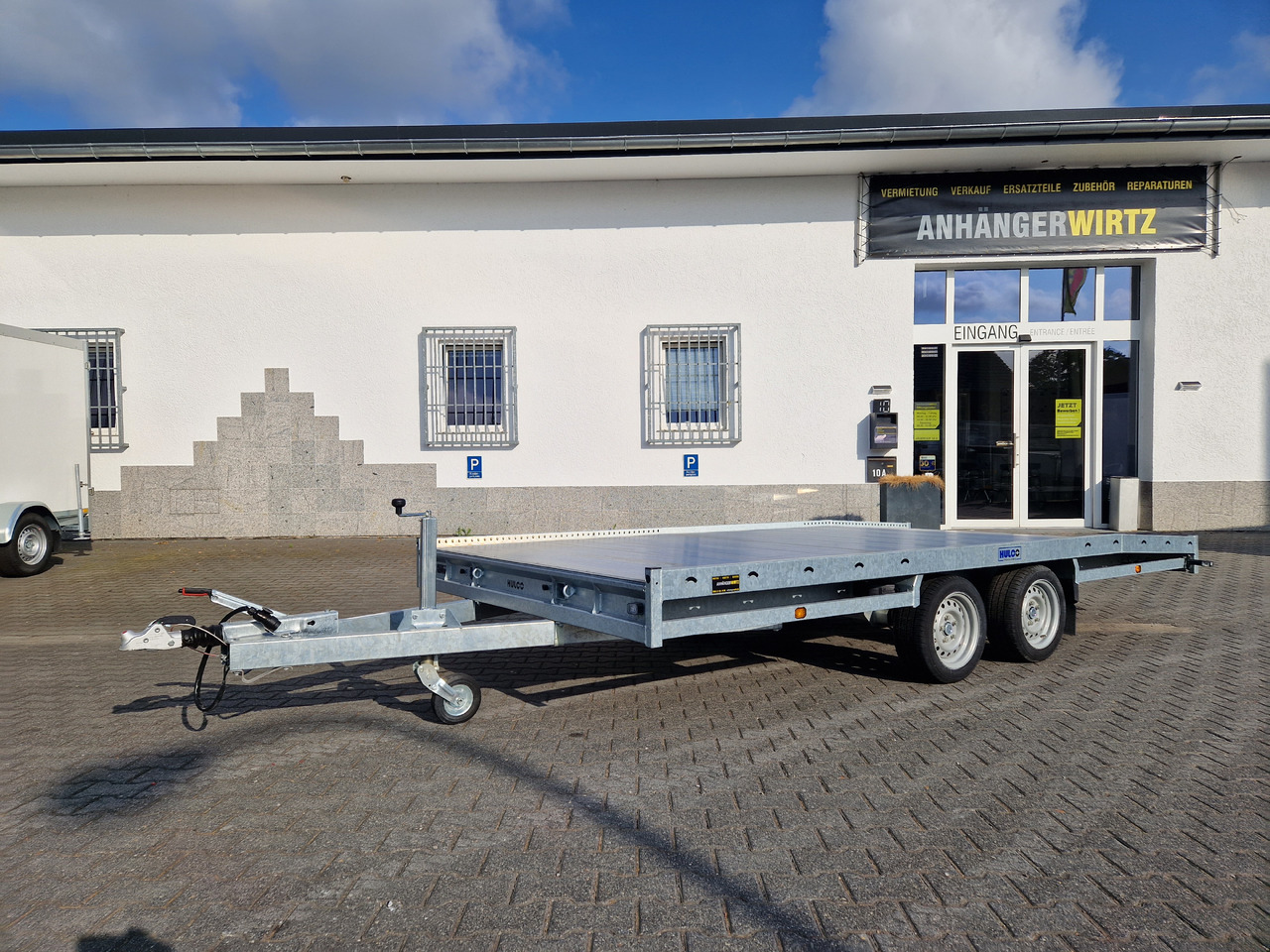 CARAX-2 3000 Multitransporter 440x207cm Aluboden Auffahrrampen 3000kg Winter Aktion - Plato prikolica: slika 1 CARAX-2 3000 Multitransporter 440x207cm Aluboden Auffahrrampen 3000kg Winter Aktion - Plato prikolica: slika 1