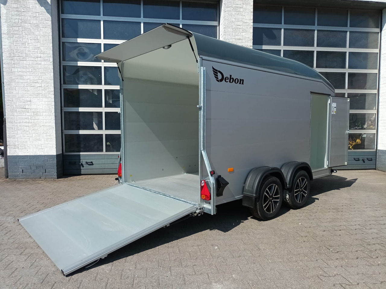 Prikolica za automobil Cargo Roadster 700 plus 375x180x200cm Alu Poly irongrey Leichtmetallräder 2600kg Pullman 100km/H 24: slika 14
