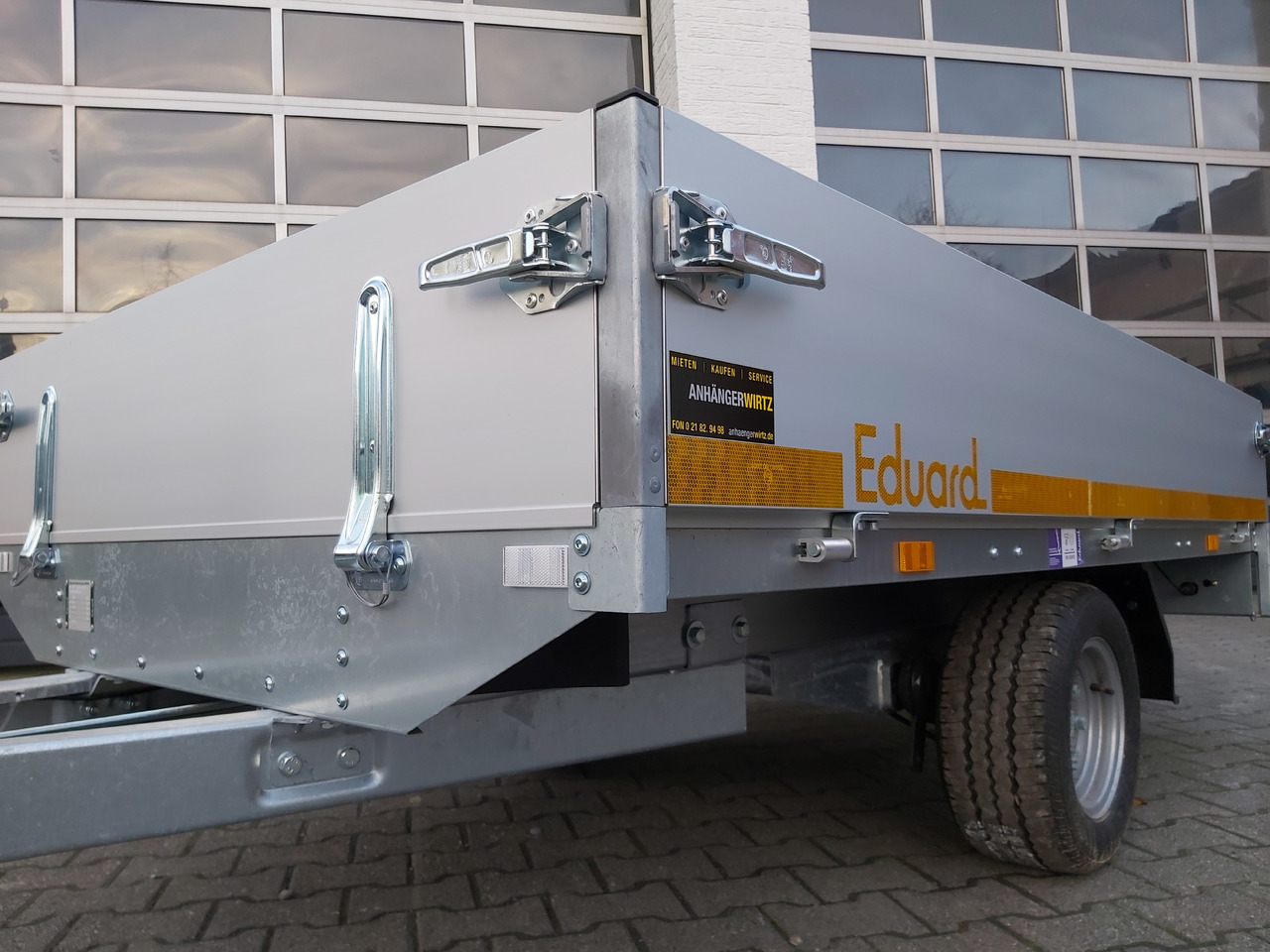 Hochlader light 2514 250x145x30cm Lfh 56cm (S) 1500kg online Aktion - Prikolica za automobil: slika 5 Hochlader light 2514 250x145x30cm Lfh 56cm (S) 1500kg online Aktion - Prikolica za automobil: slika 5